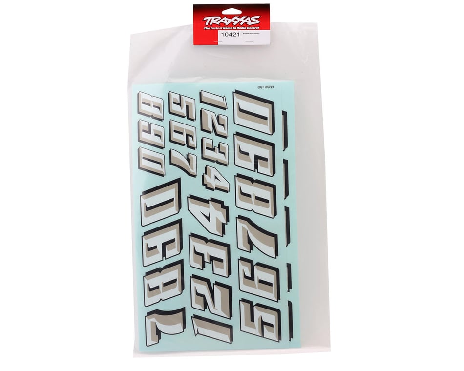 Traxxas 1/16 E-Revo Decal Sheet [TRA7114] - AMain Hobbies