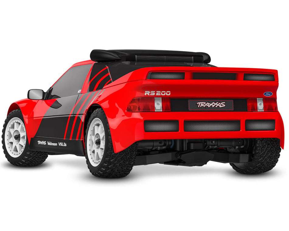 Traxxas Mini Rally Ford RS200 4x4 VXL Brushless 1/16 RTR AWD Rally