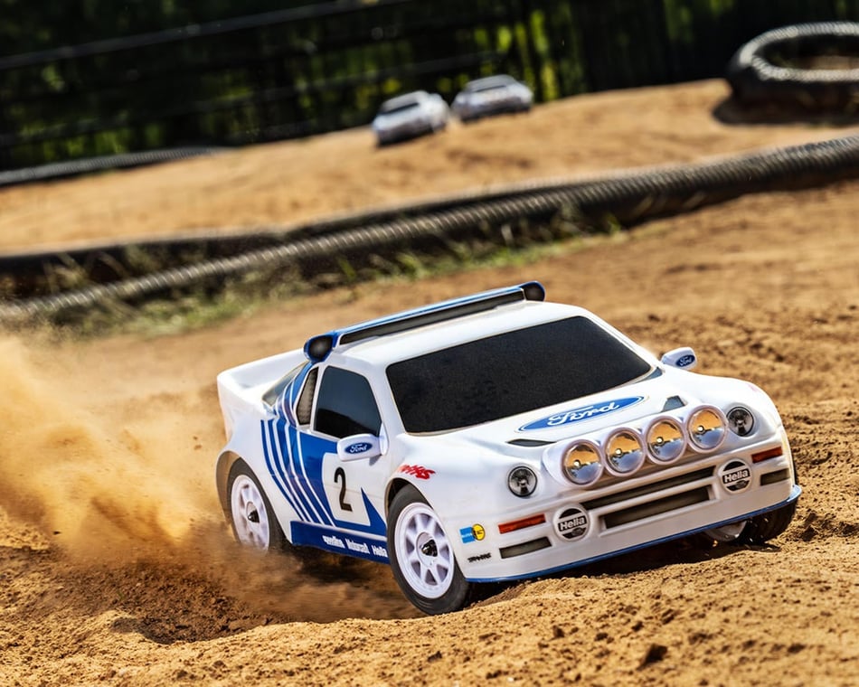 Traxxas Mini Rally Ford RS200 4x4 VXL Brushless 1/16 RTR AWD Rally