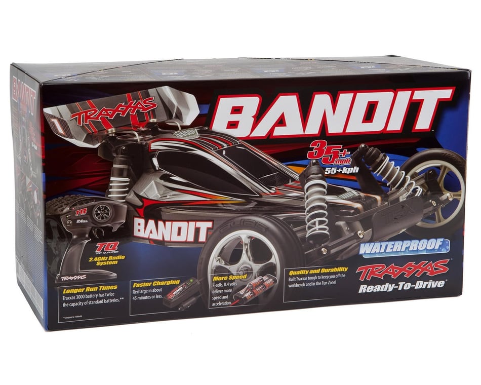 Traxxas Bandit 1/10 RTR Buggy (Red) [TRA24054-1-RED] - HobbyTown