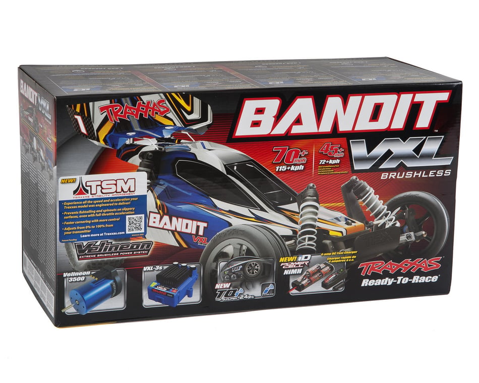 Traxxas Bandit VXL Brushless 1/10 RTR 2WD Buggy (Red) [TRA24076-3