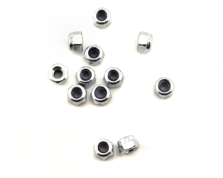 Traxxas 3mm Steel Nylon Locking Nuts 12 Pcs 2745 for sale online 