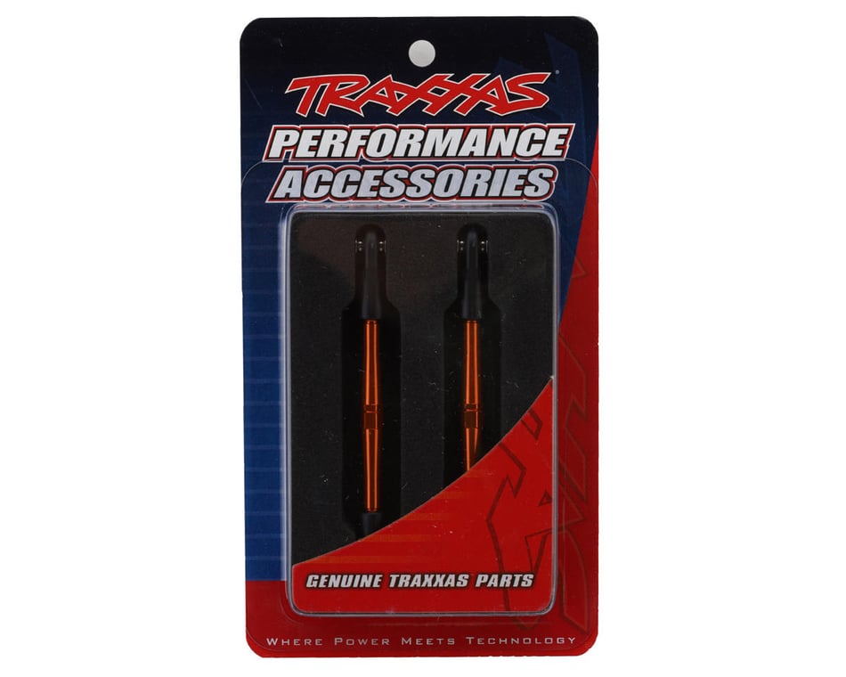 Traxxas 59mm Aluminum Toe Link Turnbuckle Set (Orange) (2