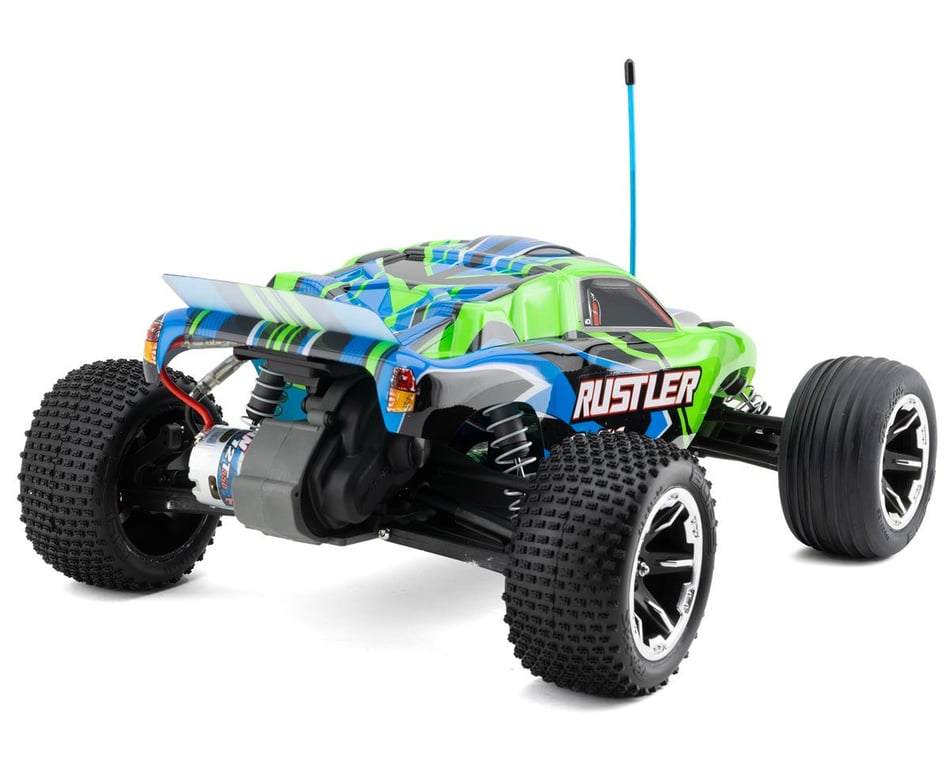 1/10 Scale Traxxas rustler R/C Truck 2wd store Titian 12 Turn Brushed Motor