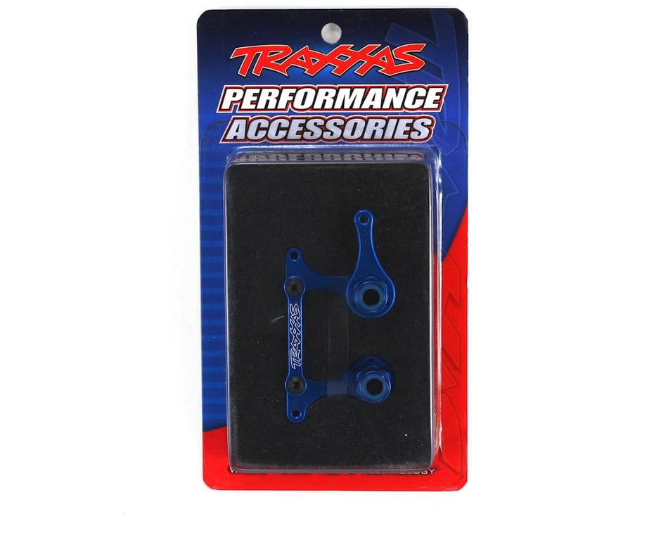 Ricambio Traxxas 2543 - Sterzo Bellcranks In Plastica (3 Pezzi) Per Modelli Radiocomandati