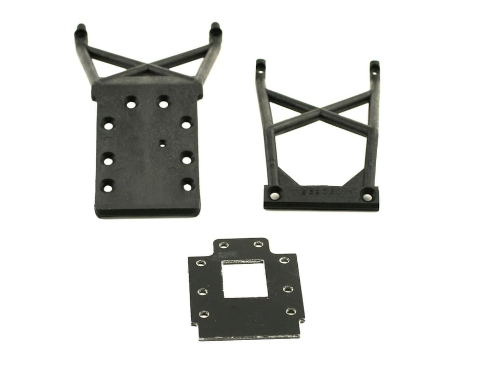 Traxxas Front & Rear Skid Plates With Transmission Spacer [TRA4133