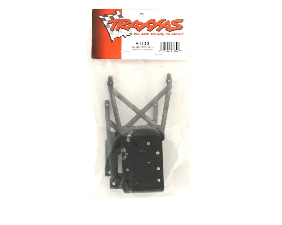 Traxxas Front & Rear Skid Plates With Transmission Spacer [TRA4133