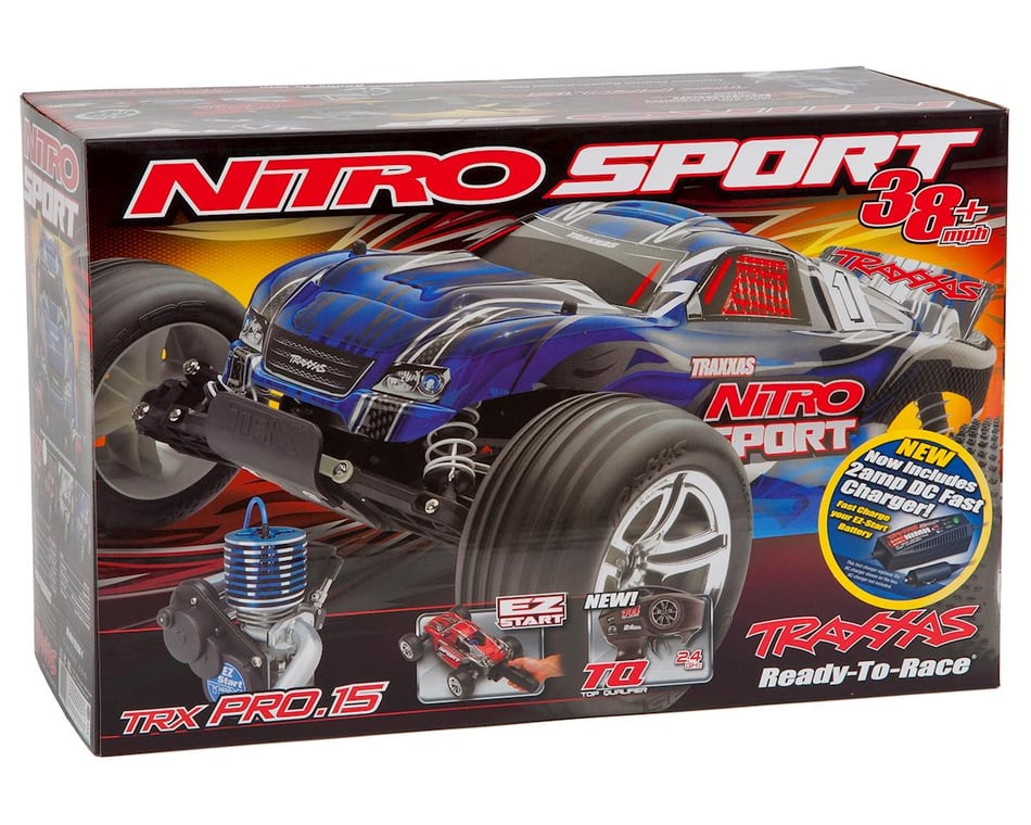 Traxxas Nitro Sport 1/10 RTR Stadium Truck (Red) [TRA45104-1-RED