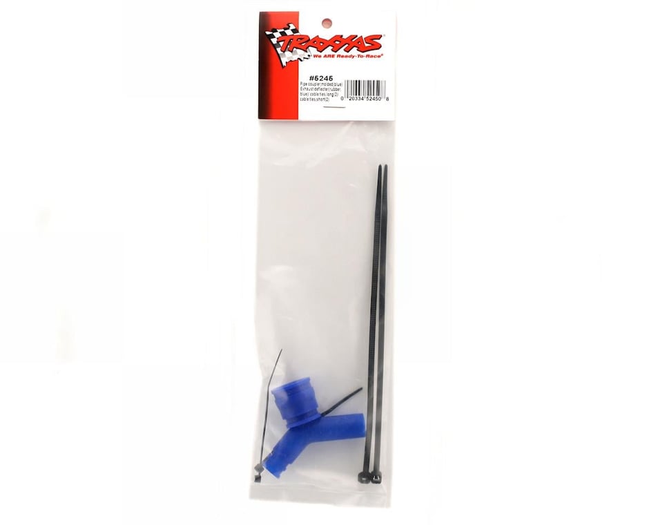 Traxxas Marmitta In Plastica Tuned Pipe 13.086 Cm Per Motori 2.5r, 2.5 E 3.3 - Ricambio Originale - 3