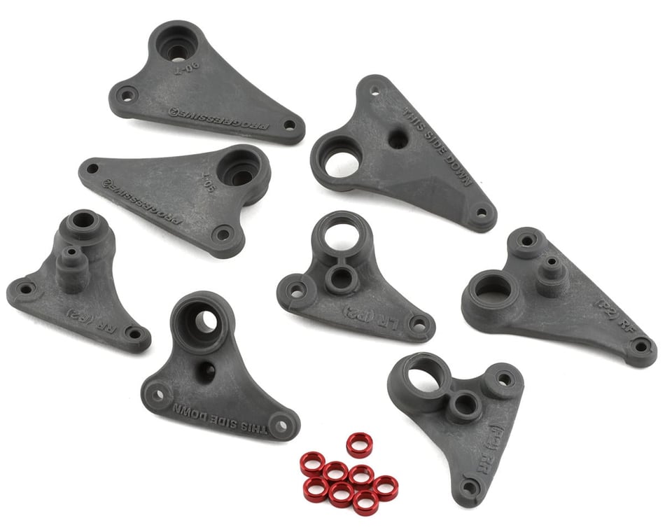 Bracci Anteriori Superiori In Lega Integy Per Traxxas Revo, E-Revo, Summit (1/10) - Coppia L+R