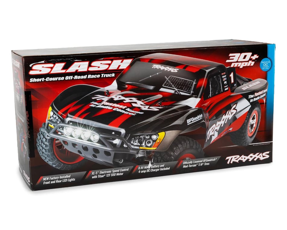Traxxas Slash 1/10 RTR Short Course Truck (Pink) LED Lights, TQ 2.4GHz  Radio, Battery & DC Charger
