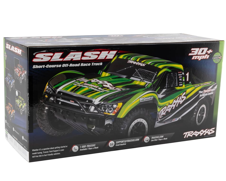 Traxxas Slash 1/10 RTR 2WD Short Course Truck (Green) [TRA58234-8