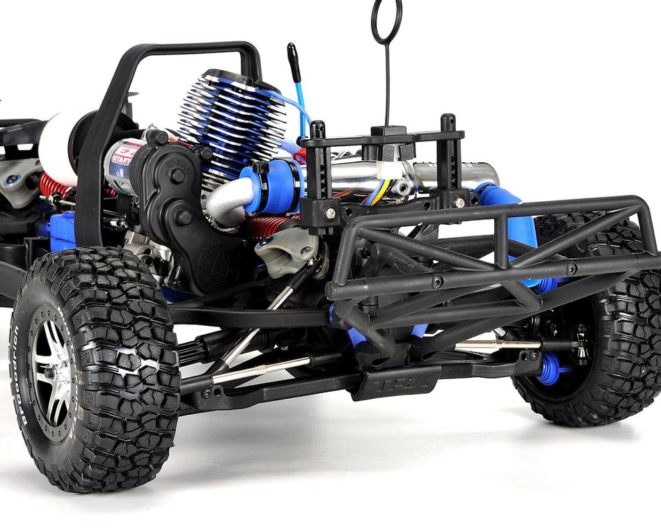 Traxxas Slayer Pro 4WD RTR Nitro Short Course Truck (Blue) w/TQi 2.4GHz  Radio, TSM, EZ Start & Charger