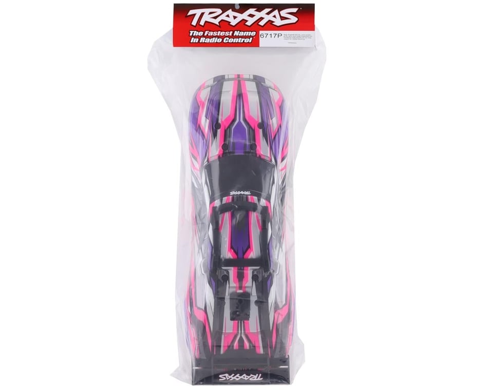 Traxxas Rustler 4X4 VXL Pre-Painted Body w/Clipless Mounting (Pink