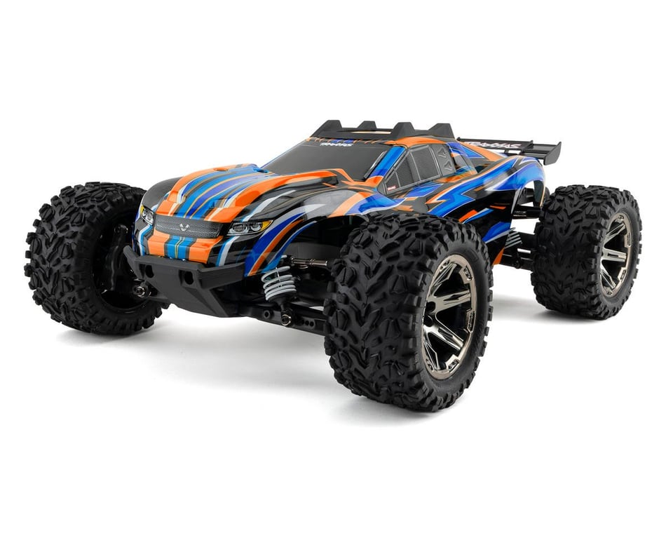 Traxxas Rustler 4x4 VXL Brushless RTR 1/10 4WD Stadium Truck (Orange) w/TQi  2.4GHz Radio & TSM