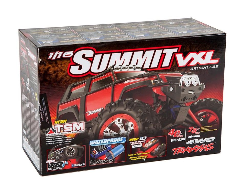 Traxxas Summit VXL 1/16 4WD Brushless RTR Truck (White) [TRA72076