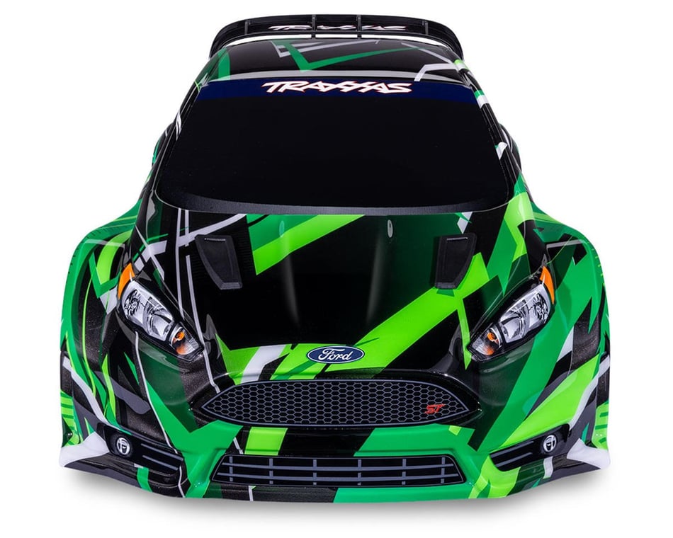 Traxxas Ford Fiesta ST 4x4 VXL Brushless 1 10 RTR AWD Rally Car Green TRA74276 4 GRN HobbyTown