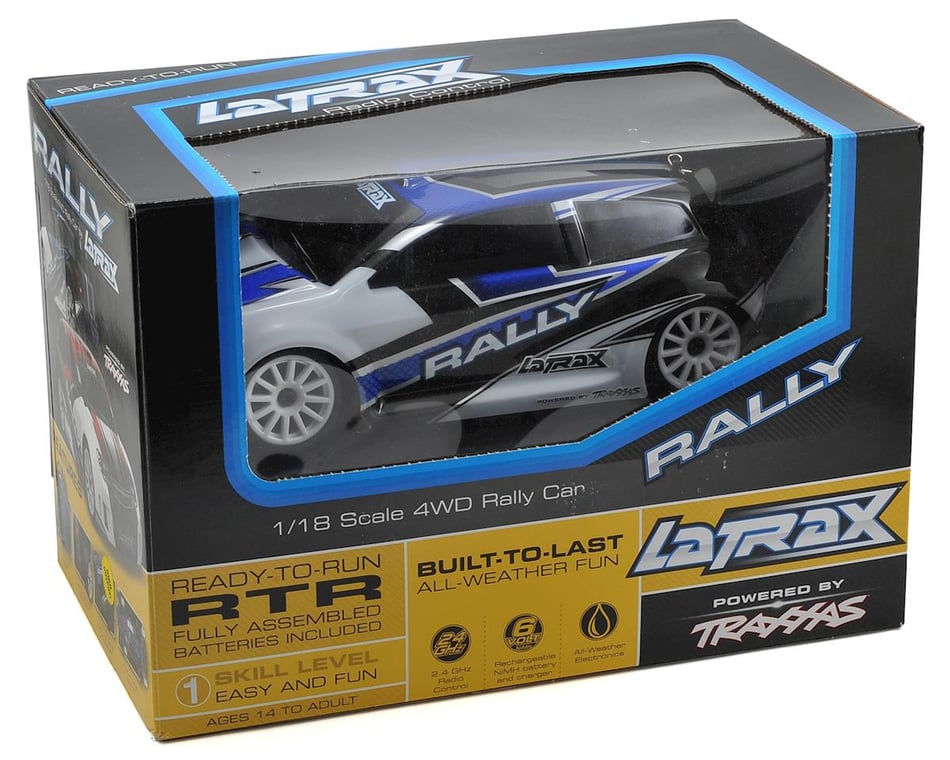 Traxxas *D* TRA75054 5BLUE LATRAX 1/18 RALLY 4WD [TRA75054-1-BLUE