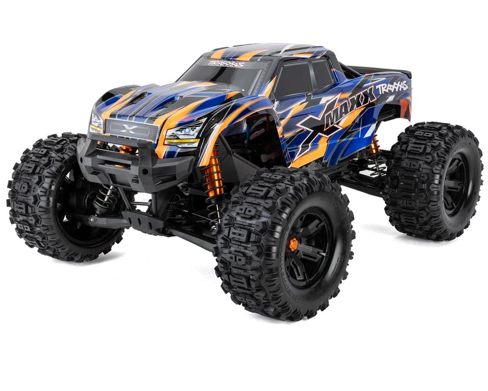 Traxxas X Maxx 8S 1 6 4WD Brushless RTR Monster Truck Orange TRA77096 4 ORNG HobbyTown