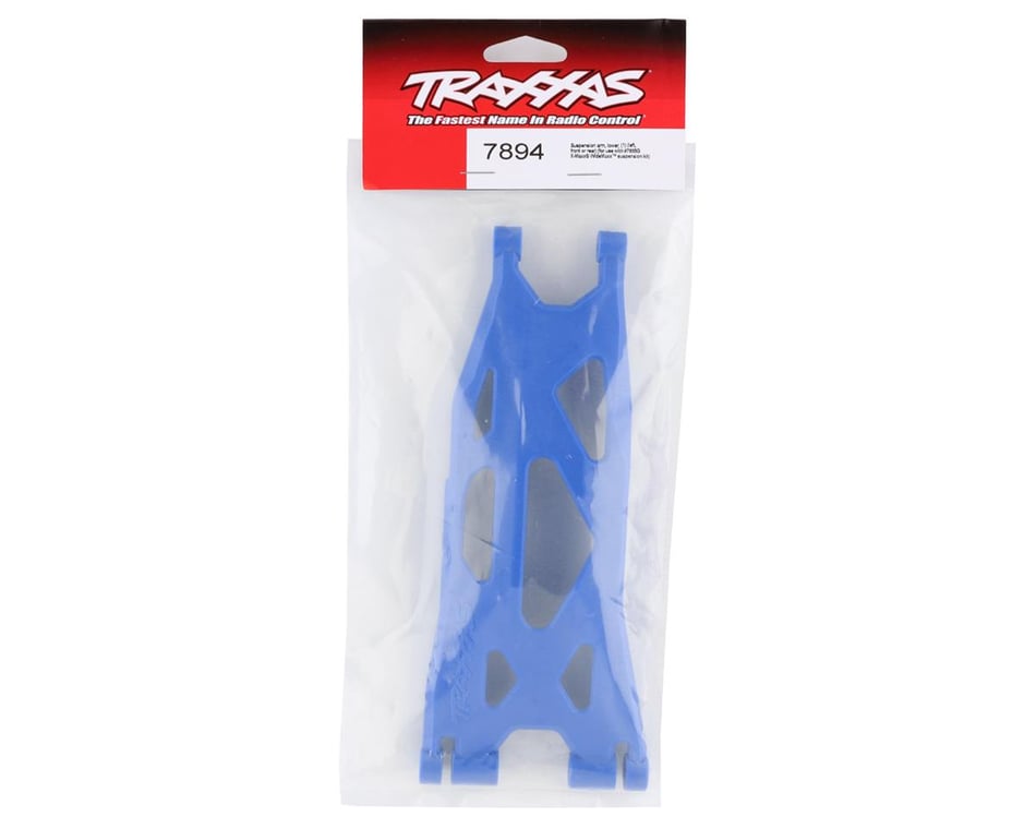 Traxxas X-Maxx WideMaxx Lower Left Front/Rear Suspension Arm (Blue