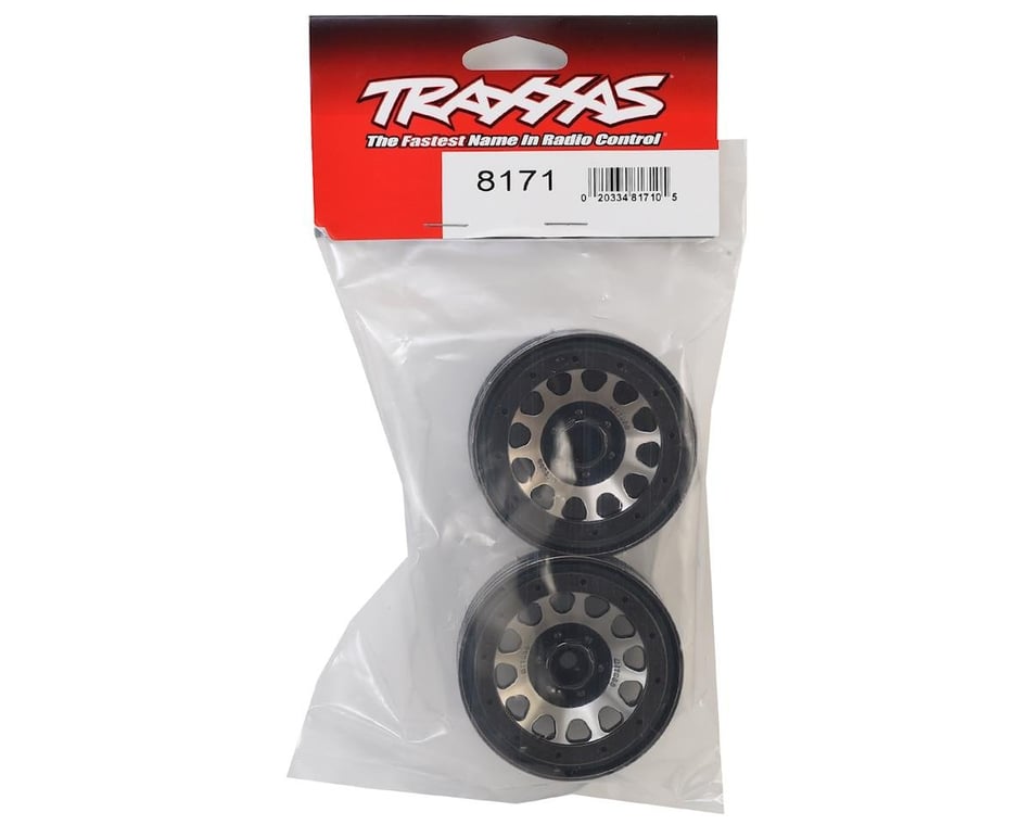 Traxxas Method 105 2.2 Beadlock Wheels (Black Chrome) (2) [TRA8171