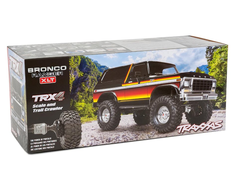 Traxxas TRX-4 1/10 Trail Crawler Truck w/'79 Bronco Ranger XLT