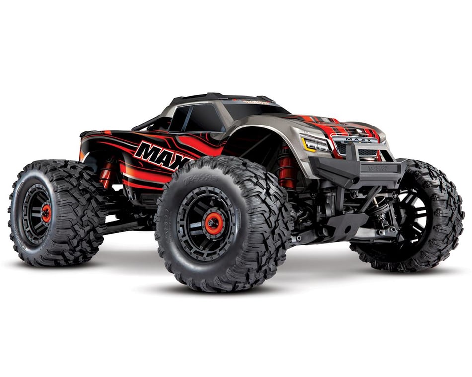 Traxxas Maxx 1/10 Brushless RTR 4WD Monster Truck (Red) [TRA89076