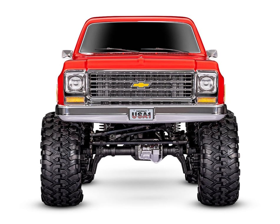 Traxxas TRX-4 1/10 Trail Crawler Truck w/'79 Chevrolet K10 Truck Body (Red)  w/TQi 2.4GHz Radio
