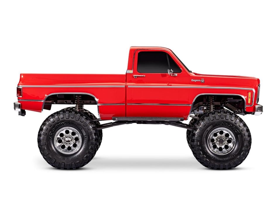 Traxxas TRX-4 1/10 Trail Crawler Truck w/'79 Chevrolet K10 Truck Body (Red)  w/TQi 2.4GHz Radio