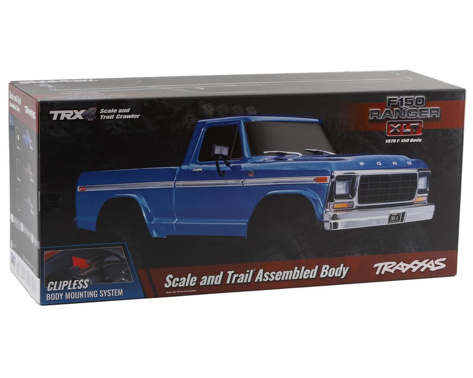 Traxxas TRX-4 1979 Ford F-150 Complete Body (Blue) [TRA9230-BLUE