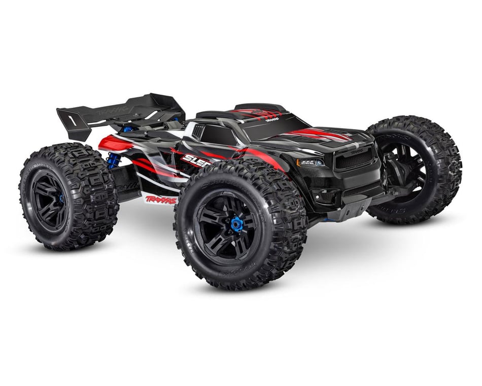 Traxxas Sledge RTR 6S 4WD Electric Monster Truck (Red) w/VXL-6s ESC & TQi  2.4GHz Radio