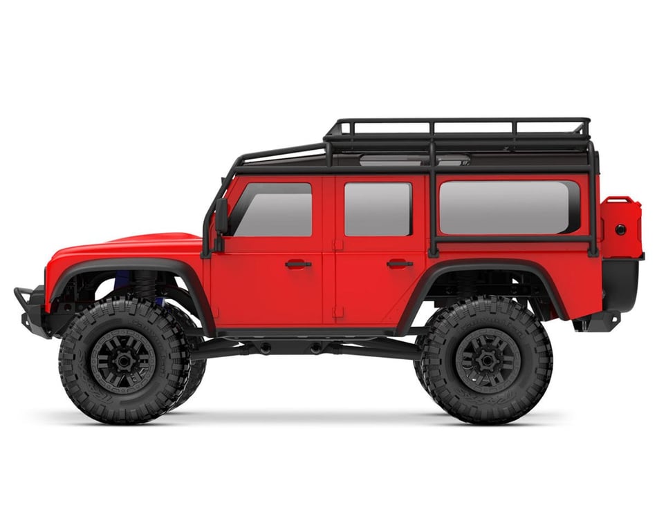 Traxxas TRX-4M 1/18 Electric Rock Crawler w/Land Rover Defender Body (Red)  [TRA97054-1-RED] - HobbyTown