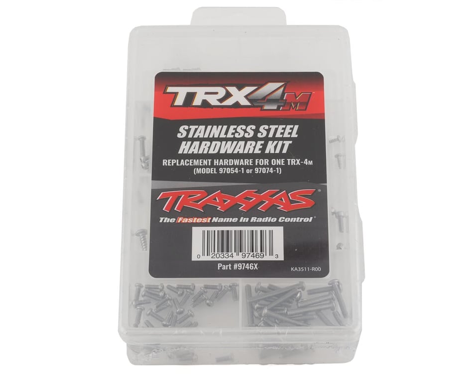 Traxxas TRX-4M Stainless Steel Complete Hardware Kit [TRA9746X