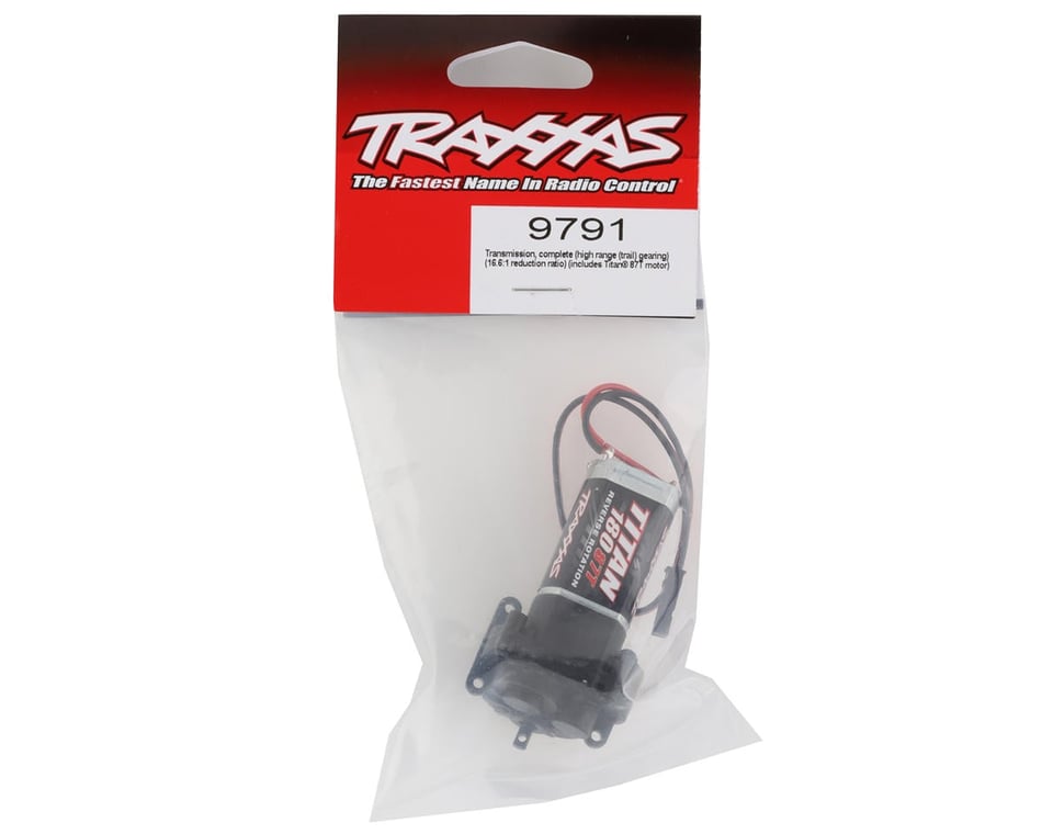 Traxxas Complete Transmission w/87T Motor (Trail Gearing) (TRX-4M