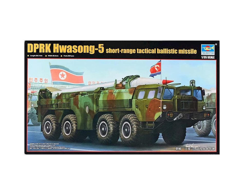 Trumpeter Scale Models 1/35 DPRK Hwasong-5 Short-Range Ballistic