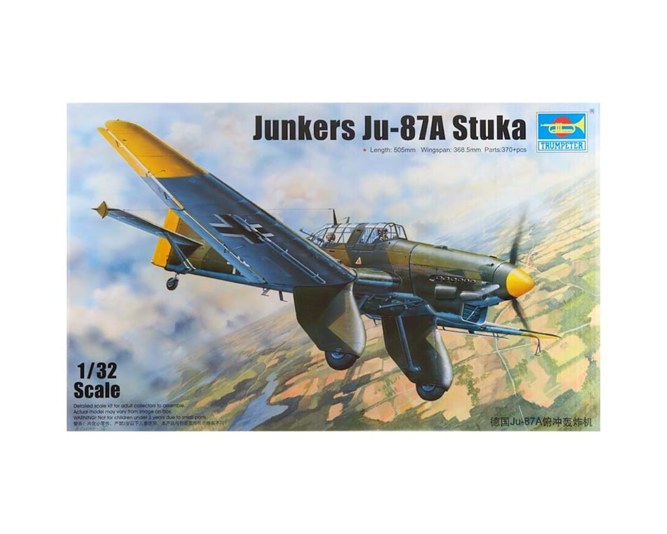 Trumpeter Scale Models 3213 1/32 Junkers JU-87A Stuka German Dive