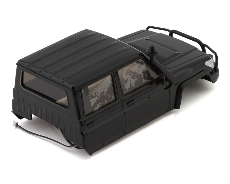 UDI RC UCX18 Pro Toyota Land Cruiser 1/18 Pre-Painted Cab (Black