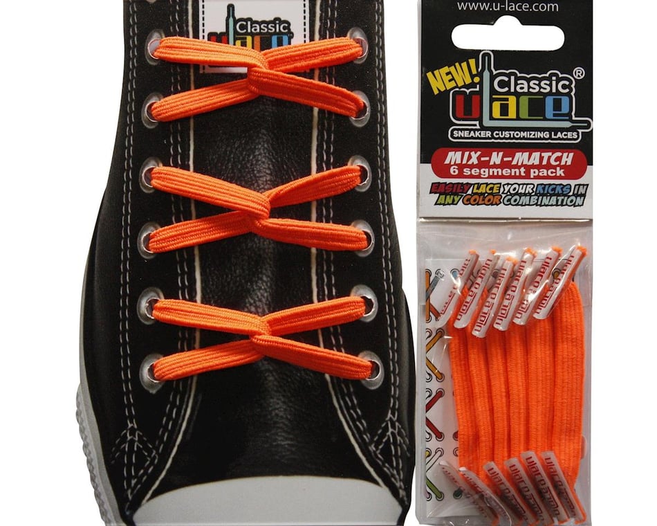 U-LACE NO TIE LACES – CUSTOMIZE YOUR SNEAKERS