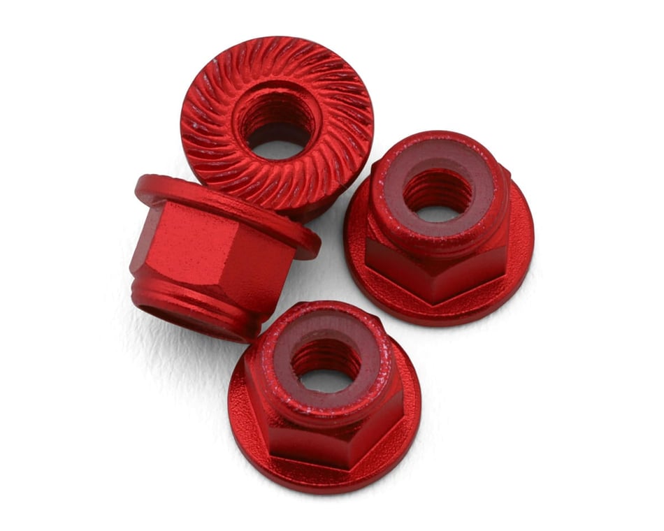 Dilwe Tuercas De Rueda De Aleación De Aluminio Para 1/8 RC – Compatibles Con Llave De 17 Mm Y Rosca De 12 Mm (Plata)