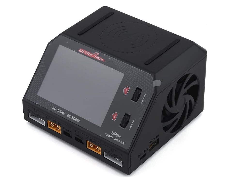 Ultra Power UP6 AC/DC 10A 200Wx2 Lipo/Nimh Dual Port Charger UPTUP6