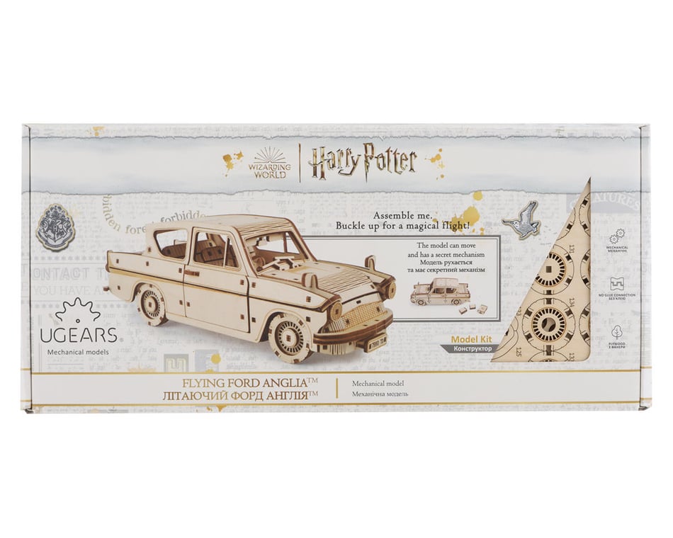 HARRY POTTER FORD ANGLIA VOLANTE DES WEASLEY - Ugears models