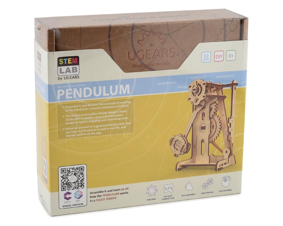 UGEARS Stem Lab Pendulum Wooden 3d Model UTG0063 for sale online 