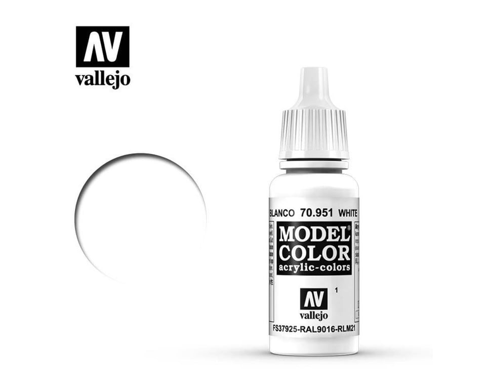 Vallejo Model Color acrylic paint - 70.951 White