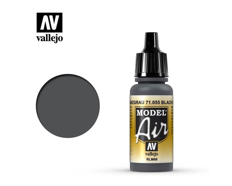 英国製 JAEGER ミックスカラー ビンテージ RRL INVERALLAN Vallejo Paints 17ML BLACK GREY RLM66 MODEL AIR [VLJ71055] - HobbyTown