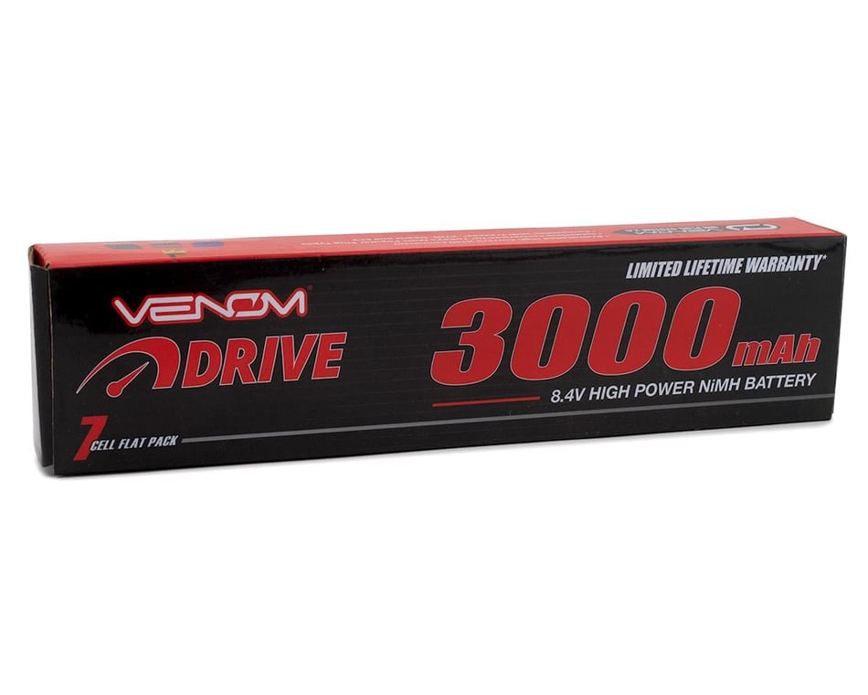 Venom Power 7 Cell NiMH Flat Battery w/Universal Connector (8.4V