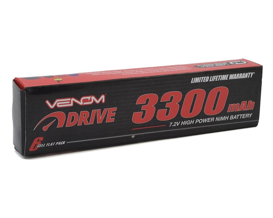 Venom Power 6 Cell NiMH Battery w/UNI 2.0 Connector (7.2V/3300mAh