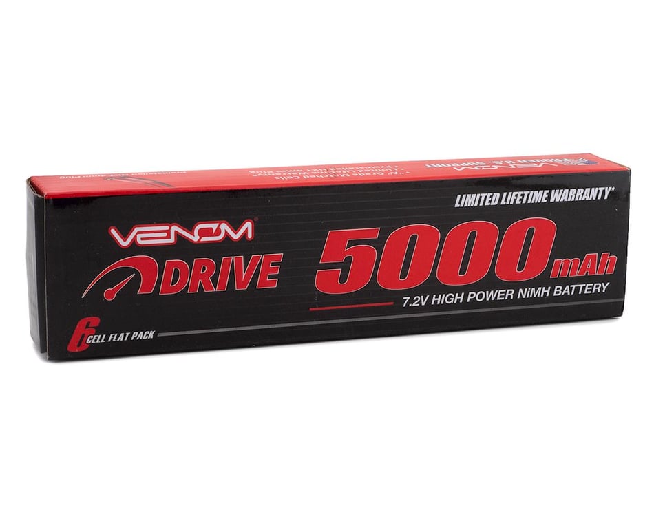 Venom Power 6 Cell Drive NiMH Battery w/HXT4 Connector (7.2V