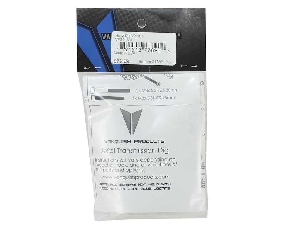 Vanquish Products Rubber Parts Tray (Blue) [VPS10162] - HobbyTown