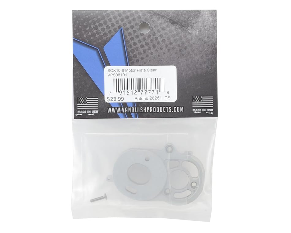 Vanquish Products SCX10 II 2-Speed Transmission Motor Plate