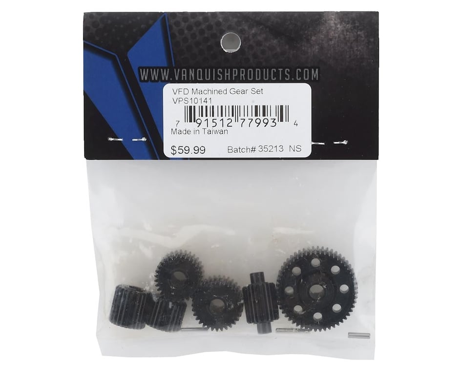Vanquish Products VFD Machined Gear Set [VPS10141] - HobbyTown